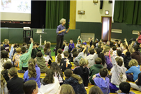 Waverly Park Elementary School students and author thumbnail264923