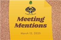 Meeting Mentions March 12, 2025 thumbnail264949