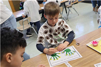 Lynbrook kindergartners reached a milestone by marking the 100th day of school. thumbnail265044