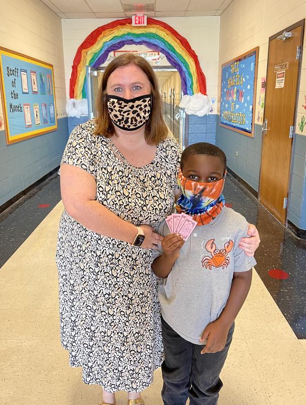 Quin\'terius Carter scored the highest in Mrs. Kate Bowman\'s classroom.