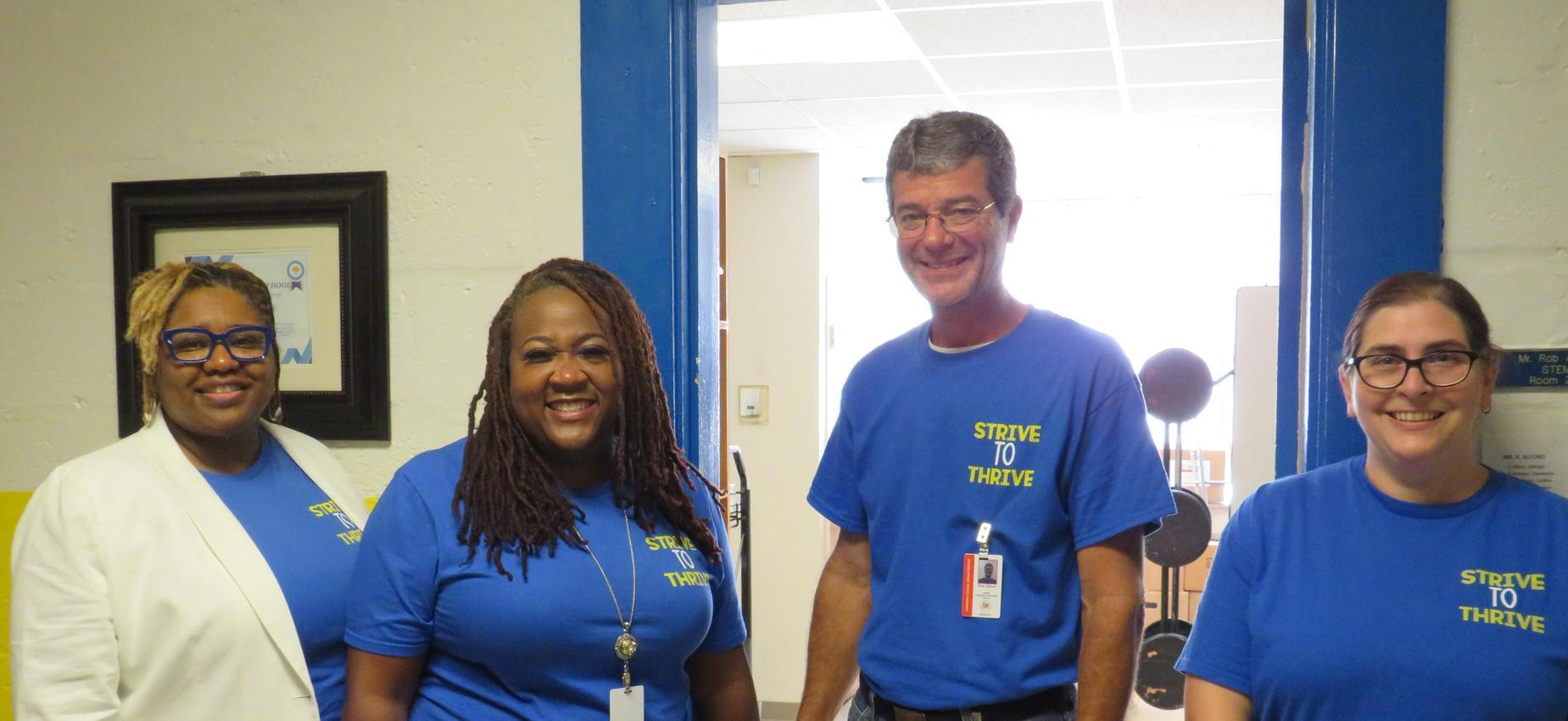 All Smiles from the Staff of RPMS on the First Day Back!