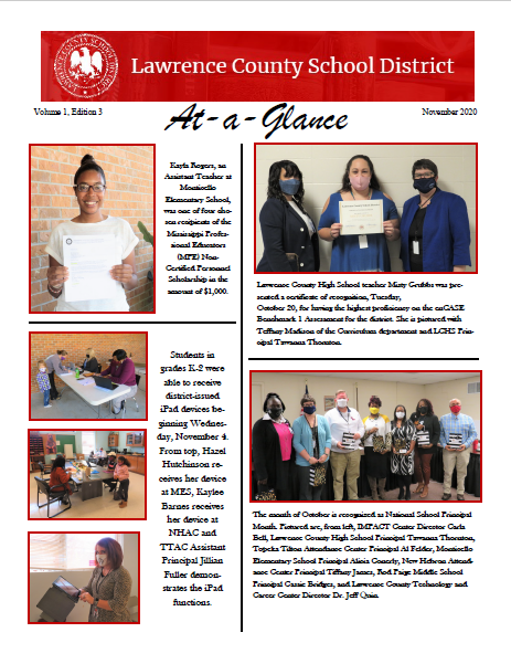 Newsletter Page 1