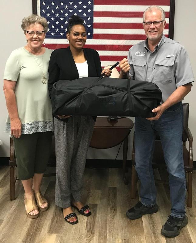 Erica Peyton-Walker with Dr. and Mrs. Tim Lea