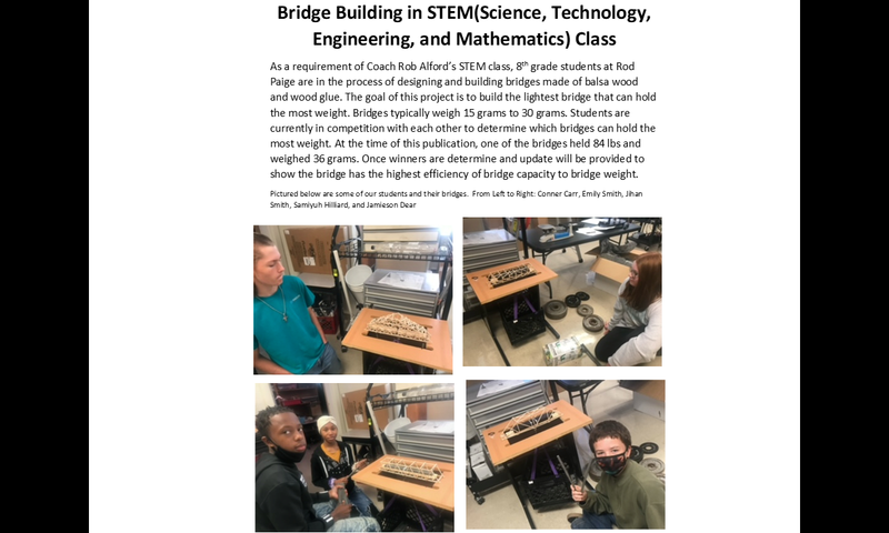 Bridge Building in STEM