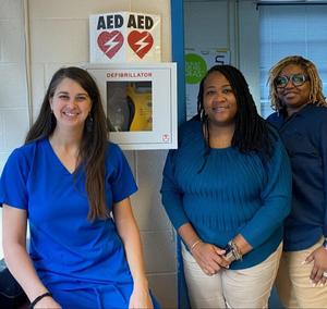 Rod Paige Middle School Receives AED