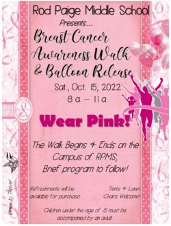 Breast Cancer Awareness Flyer