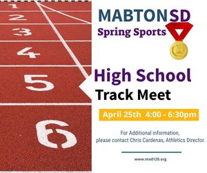 Image, Spring Sports High School Track Meet