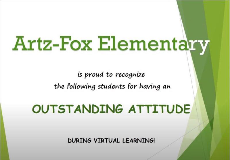 Artz-Fox Elementary CARES Awards