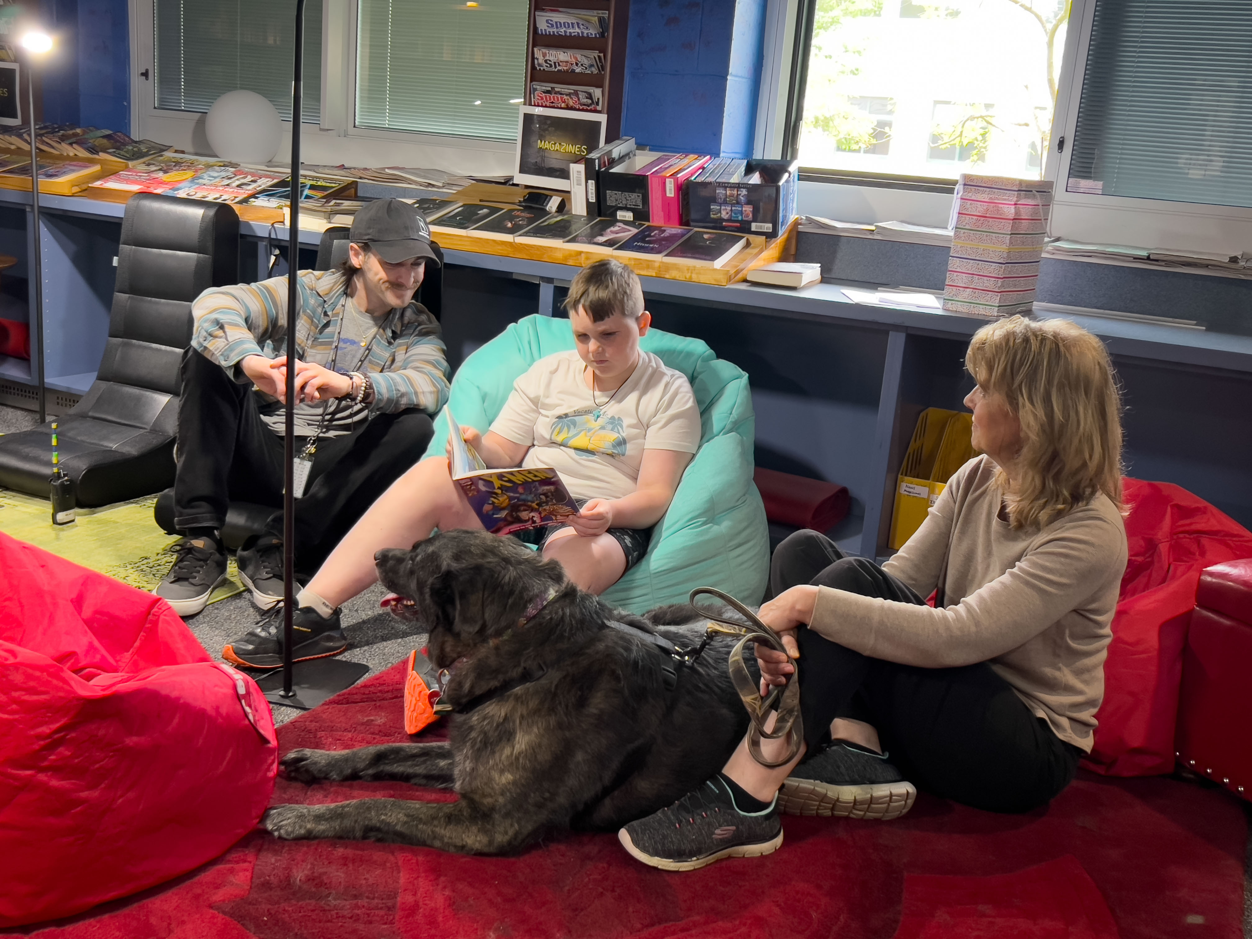 Therapy Dog Reading Program