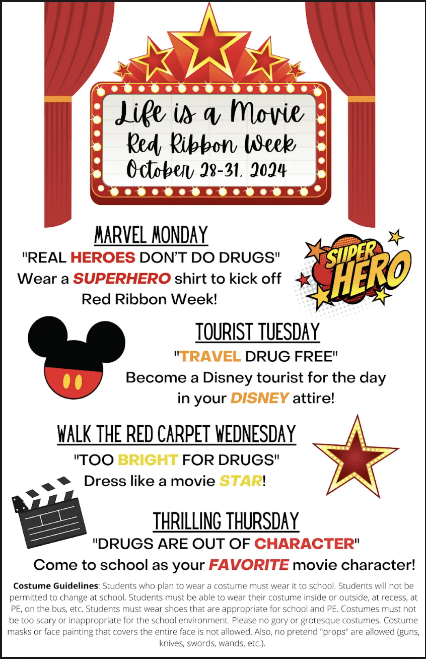 Red Ribbon Week!