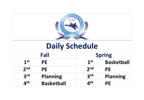 Schedule by Semester