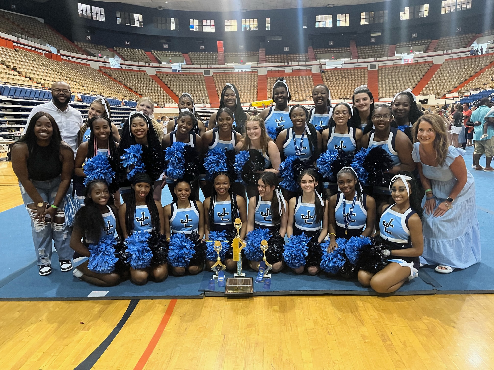 JCHS Basketball Cheer Squad