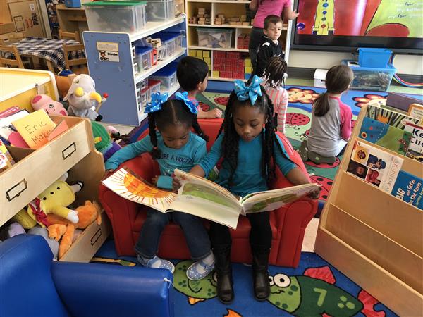 Children Reading Books