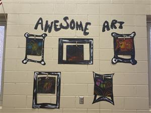 Awesome Art Wall