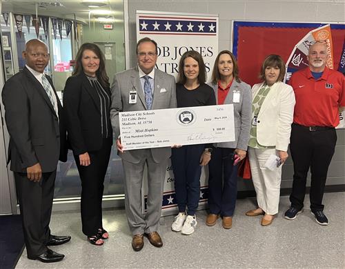 Bob Jones SMOTY Misti Hopkins