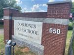 Marquee to Bob Jones High School