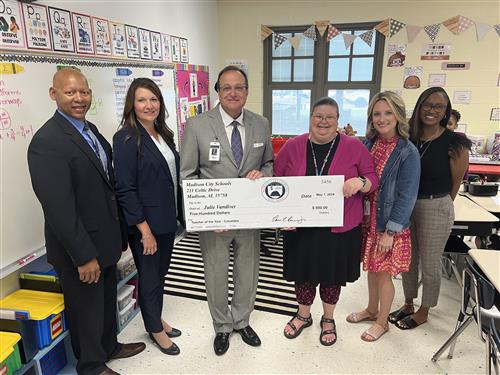 Columbia Elementary TOTY Julie Vandiver