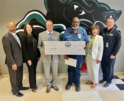 Discovery Middle SMOTY Willie Toney