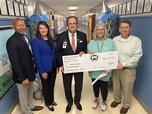 Madison Elementary SMOTY  Phillis Gaines