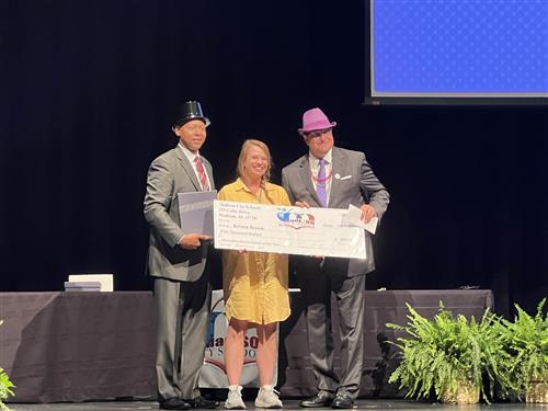 Kristen Brown, secondary teacher of the year