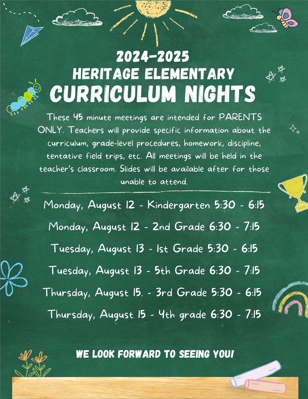 Curriculum Night 