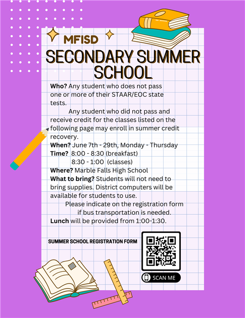 Summer School Information