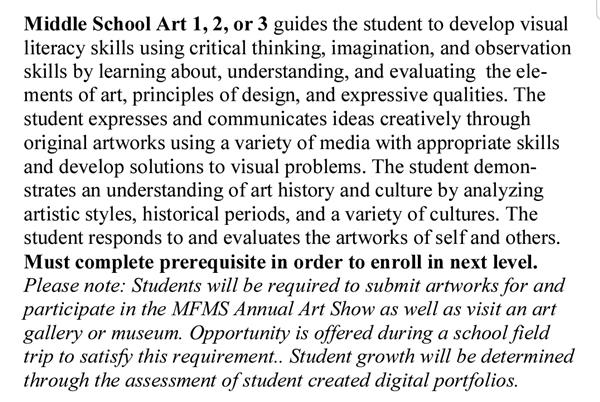 Course description