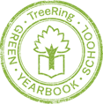 TreeRing Yearbook Badge Logo and link to TreeRing