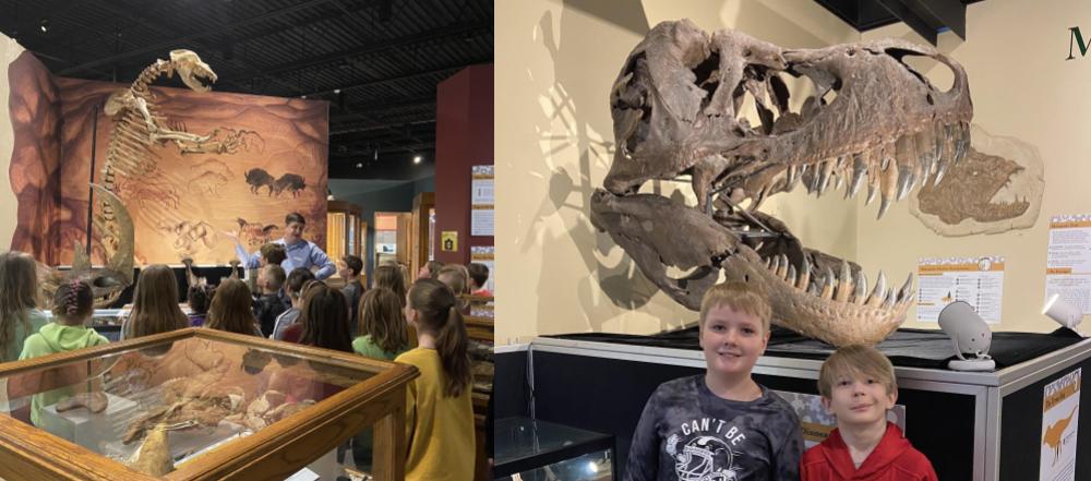 3rd Grade students attending the Weis Museum 2022