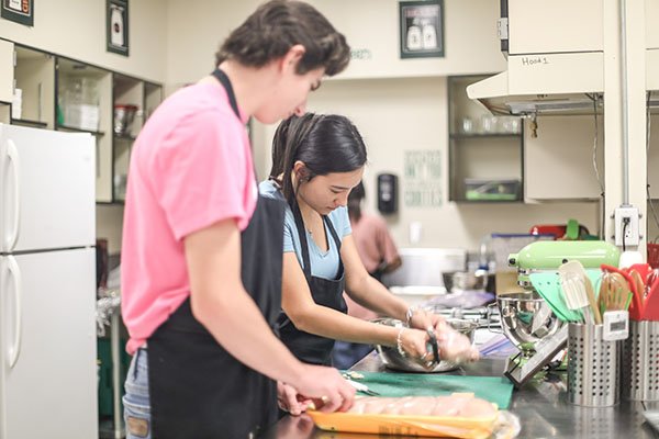 culinary arts students