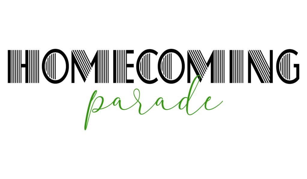 homecoming parade graphic