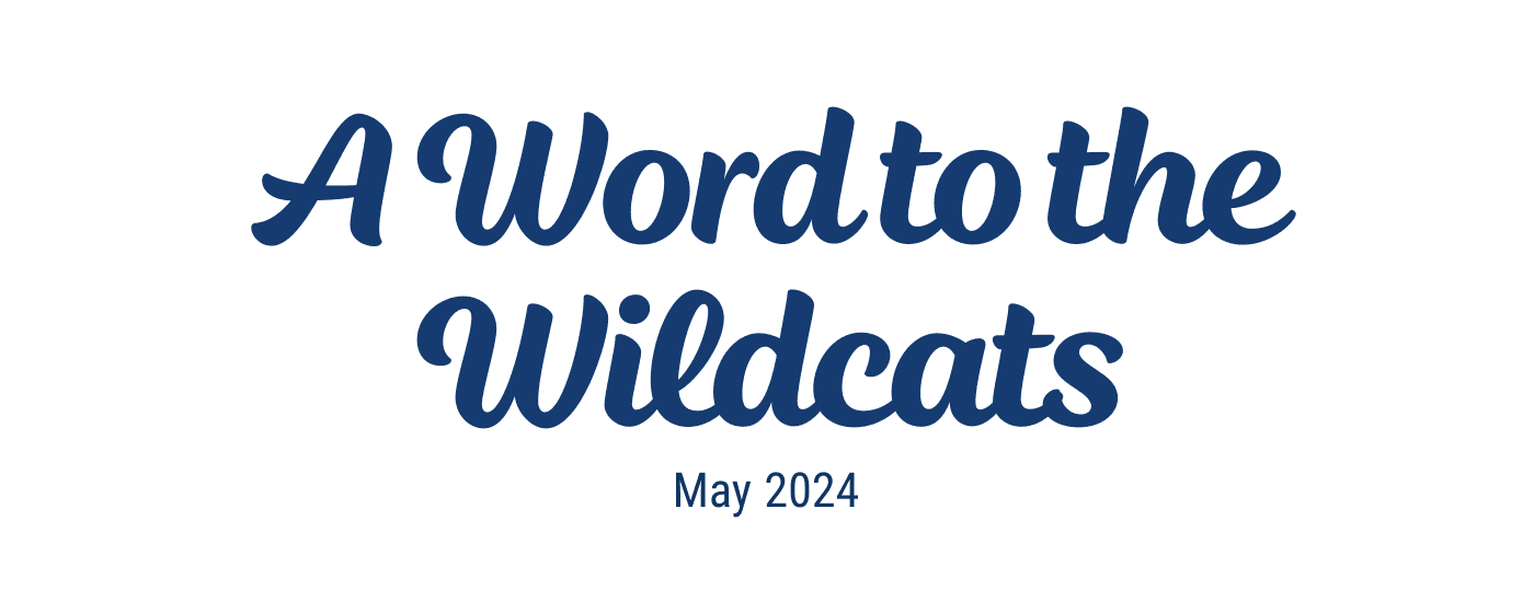 A Word to the Wildcats