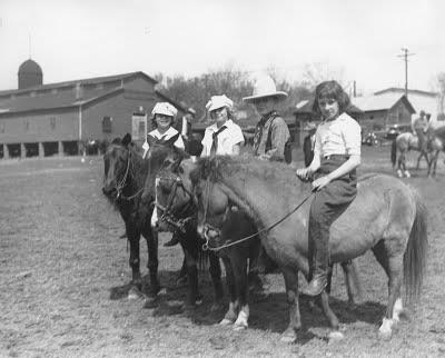 Riverside Kids Mule Day 1932