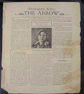 November 26, 1929 edition of The Arrow 