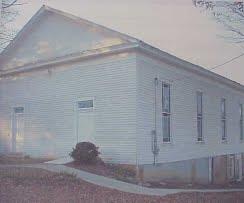 Methodist Church that housed Dinwiddle school