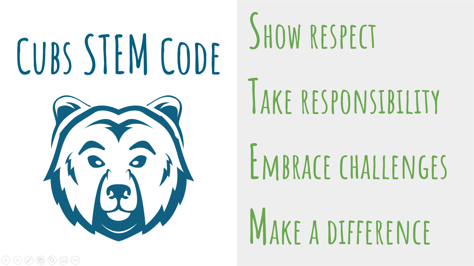 Cubs STEM Code