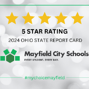 5 STARS ON STATE REPORT CARD
