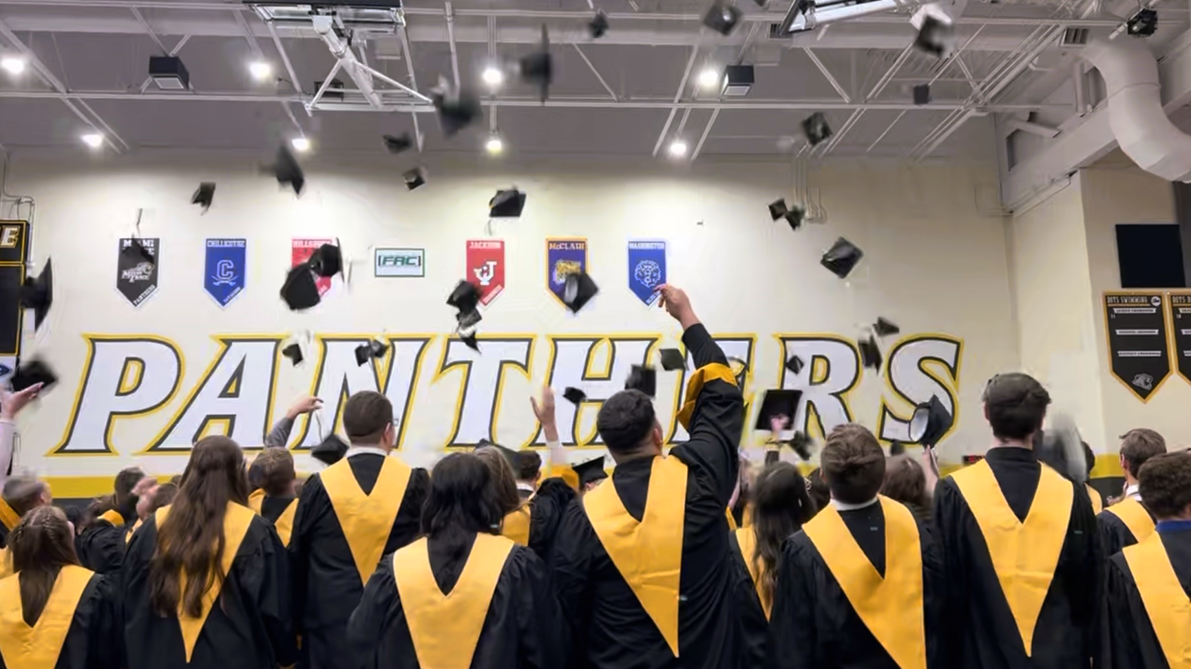 2025 Graduation Cap Toss