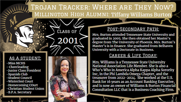 Once a Trojan, Mrs. Burton