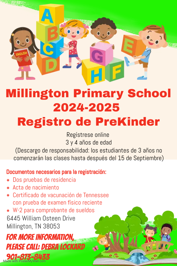 PreK Registration 24-25