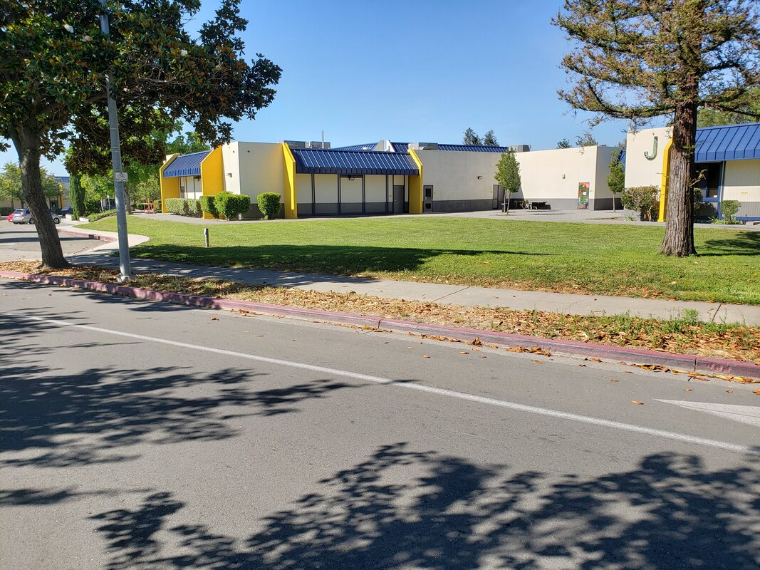 Painted MHS building