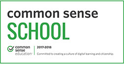 Common Sense School Award 2017-18 badge