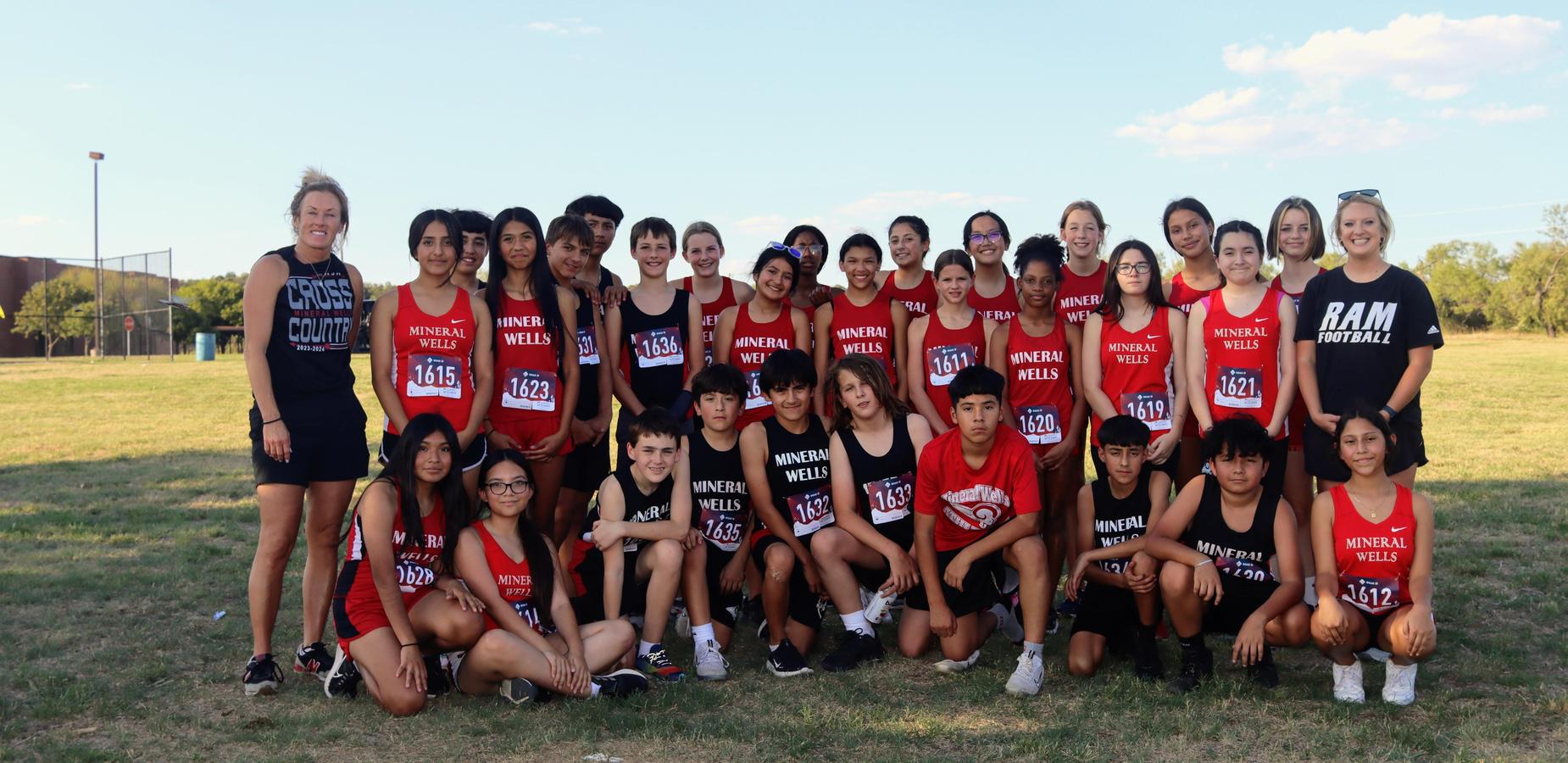 MWJH Cross Country Team