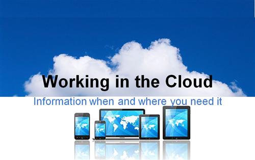 Tools for Working in the Cloud and Blended Learning 