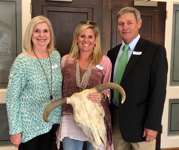 Chip Beeker with wife Teresa and daughter Diana 