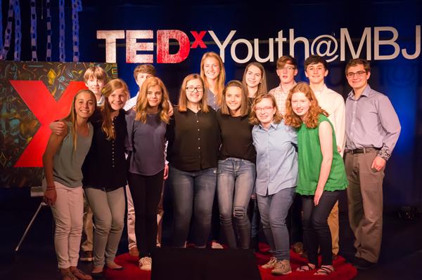 Speakers at TEDxYouth@MBJH 2018