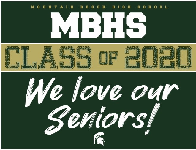 MBHS Class of 2020 yard sign