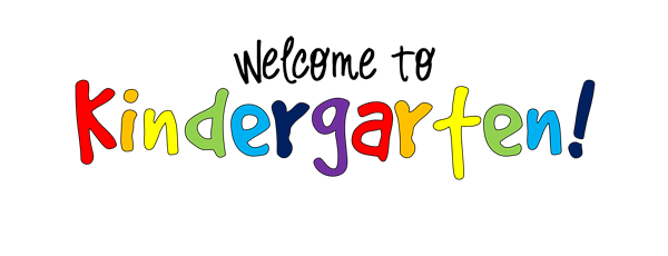 Welcome to Kindergarten!