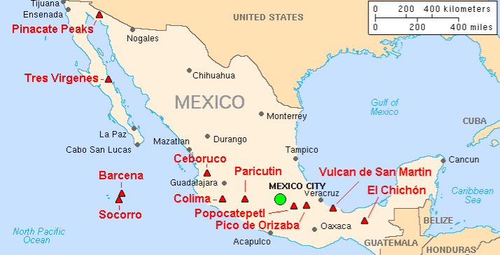 Map of Mexico