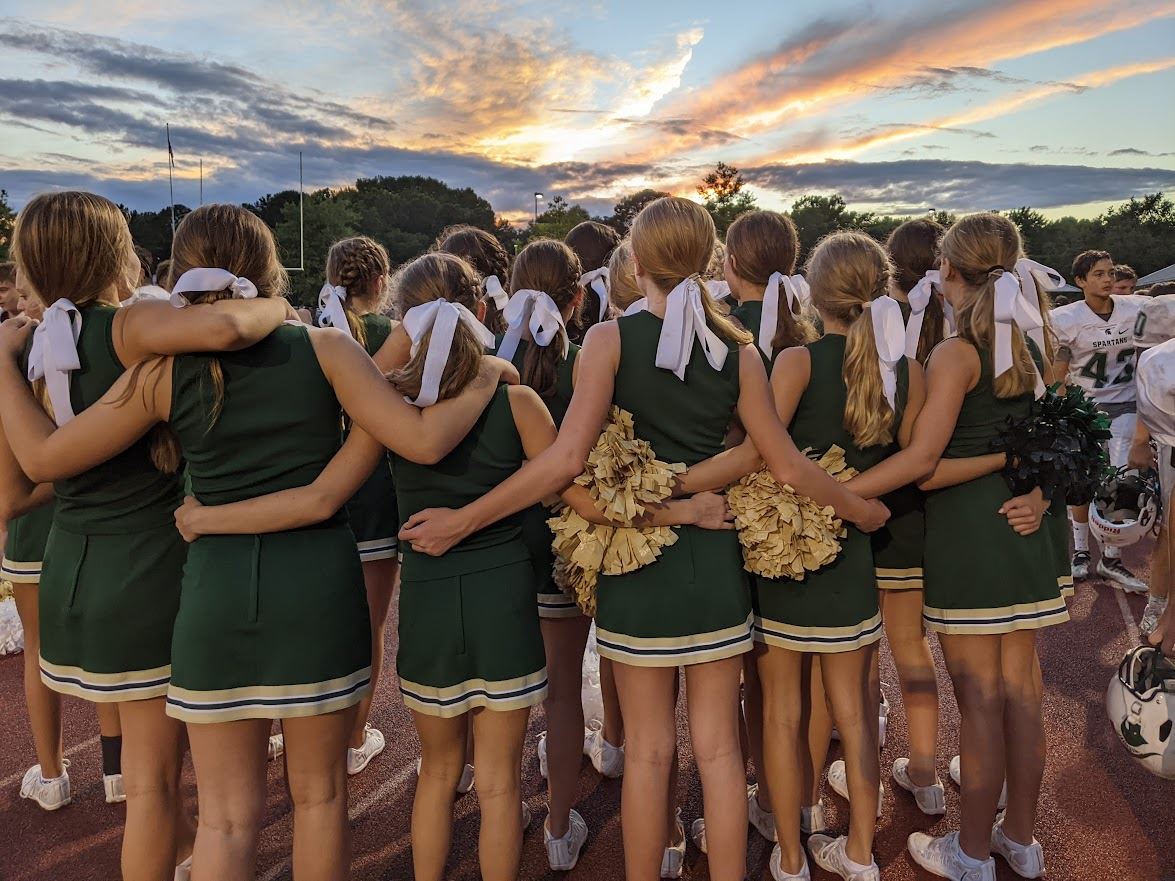 8th Grade Cheerleaders